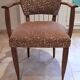 Fauteuil bridge velours