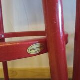 Pair baumann bar stools