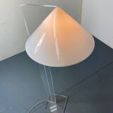 Space Age Acrylic Glass Floor Lamp by Harco Loor, 1980s