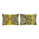Set of 2 vintage velvet cushion covers 41x61 cm