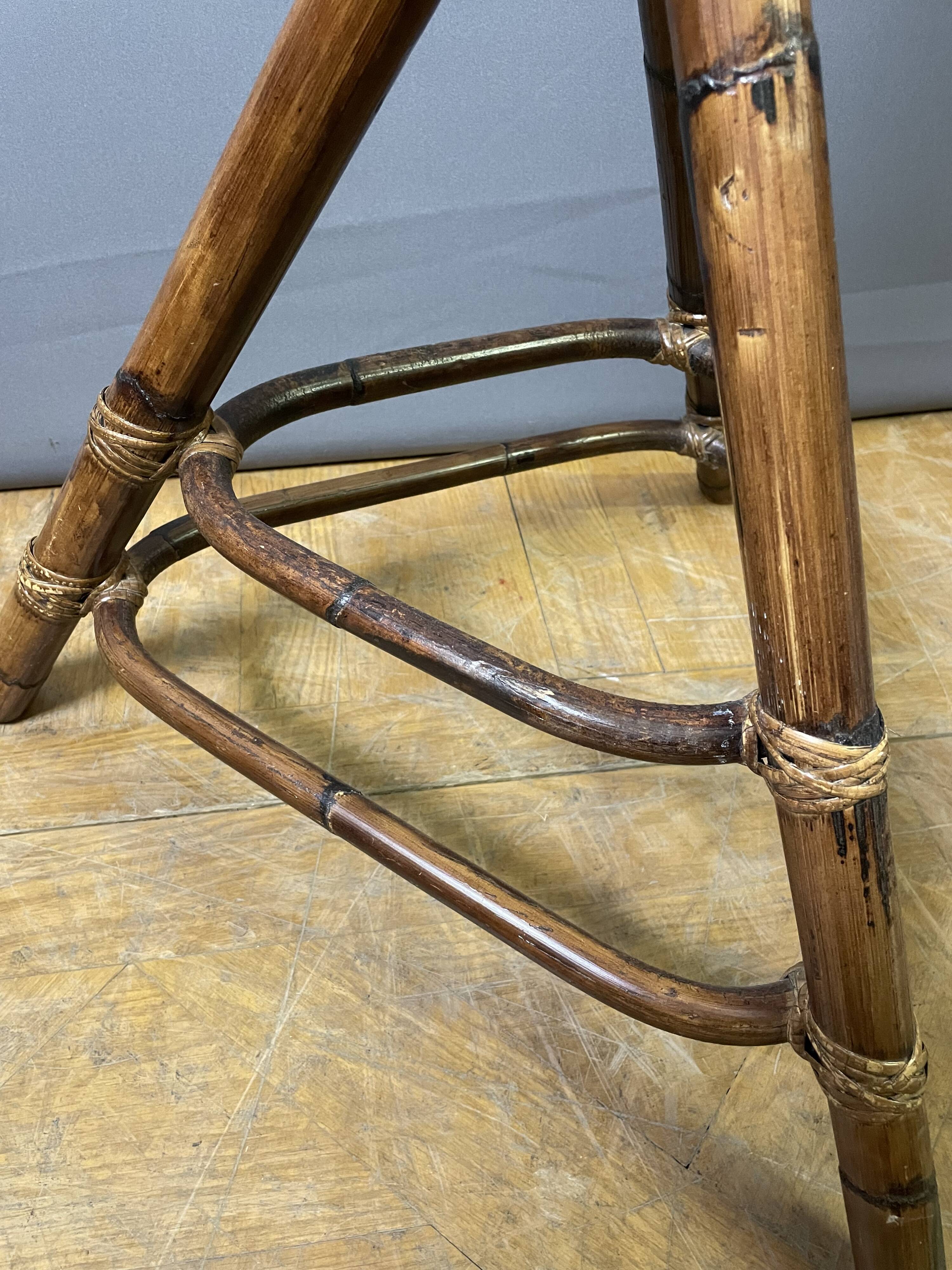 Bamboo coat rack