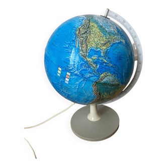 Illuminated terrestrial globe Scan-Globe 1976