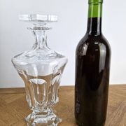 Crystal decanter carafe Model Ambassador - vintage bottle