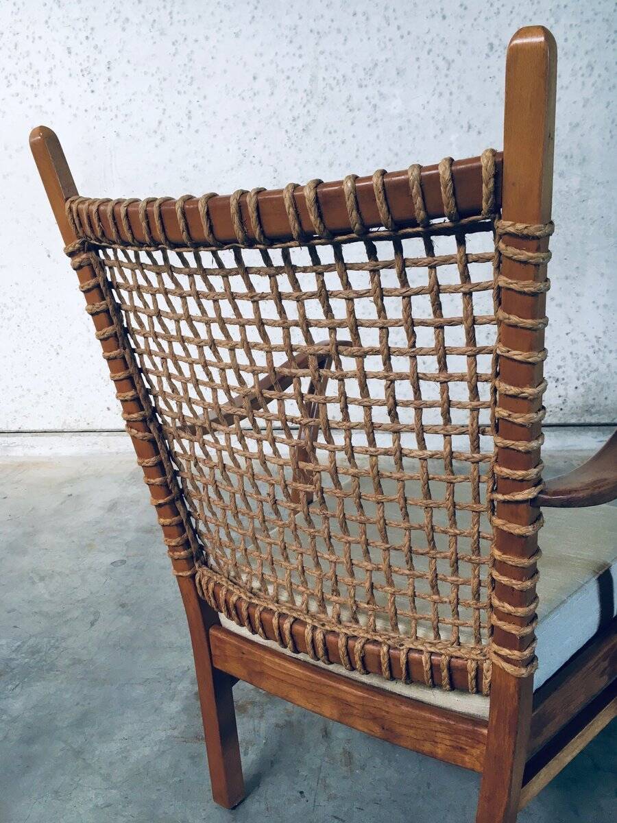 Modernist Easy Chair attributed to Bas van Pelt, Netherlands, 1930s