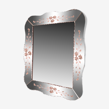 Miroir vénitien rectangulaire 57x56cm