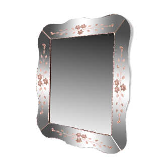 Miroir vénitien rectangulaire 57x56cm