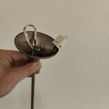 Space age chrome design chandelier suspension