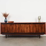 Buffet en palissandre, design danois, années 1970, fabriqué par Skovby Møbelfabrik.