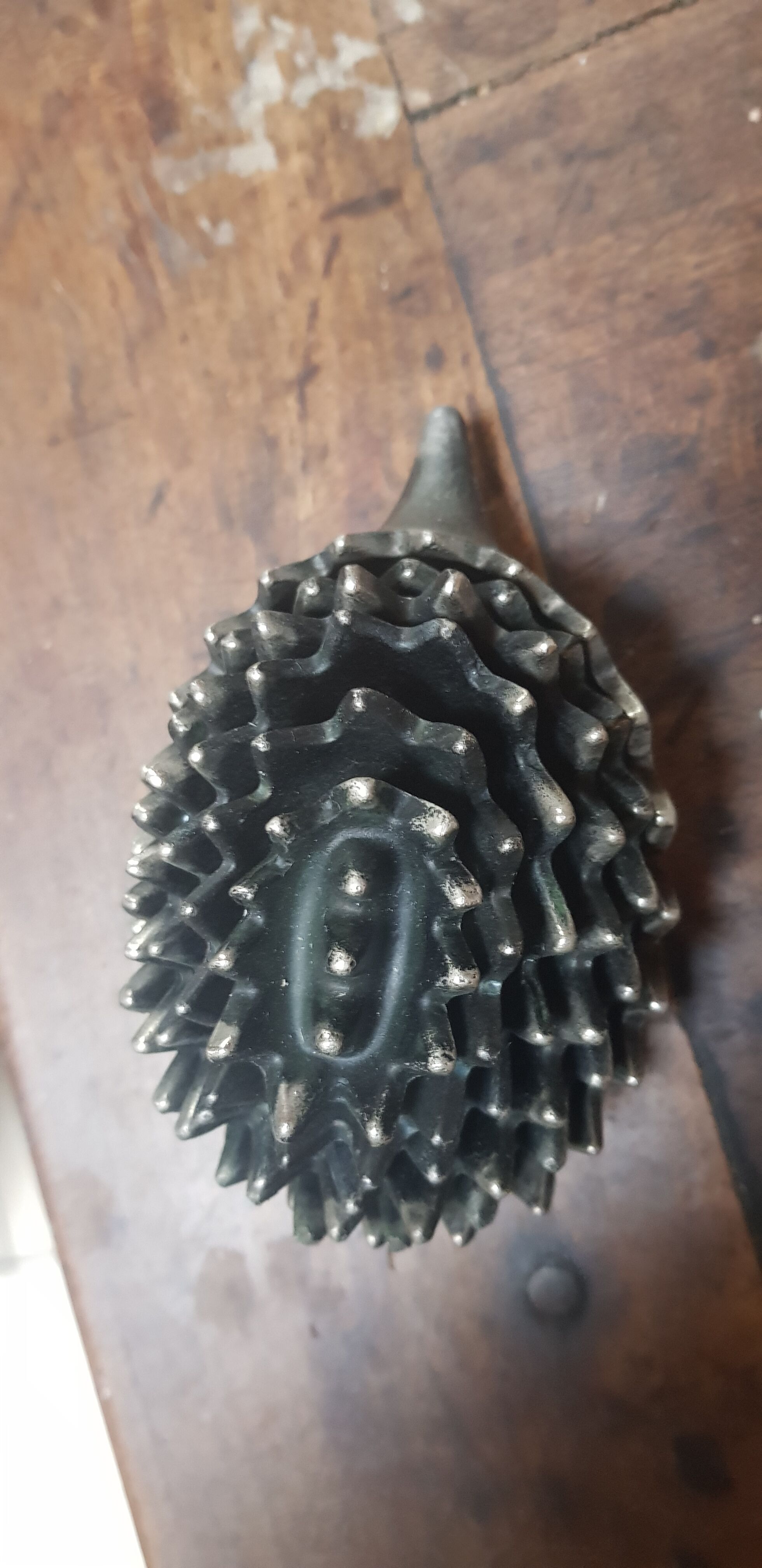 6 ashtrays hedgehog vintage