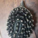 6 ashtrays hedgehog vintage