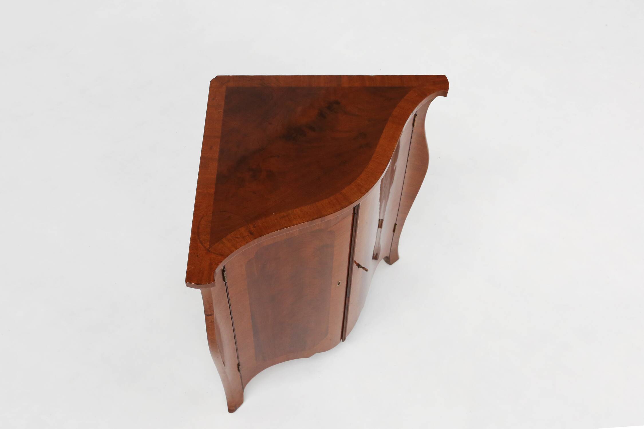 19th century English corner cabinet