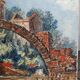 oil on canvas by the Provençal painter L C Benazeth