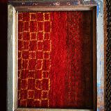 Wooden frame art nouveau work late 19th/early 20th century