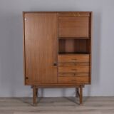 HIGHBOARD VINTAGE 1960S WOODEN SIDEBOARD DESIGN BY BAROVERO