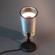 Adjustable brushed aluminum wall lamp by Lita, France 1960/1970.