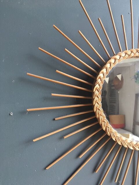 Mirror Sun rattan 62 X27