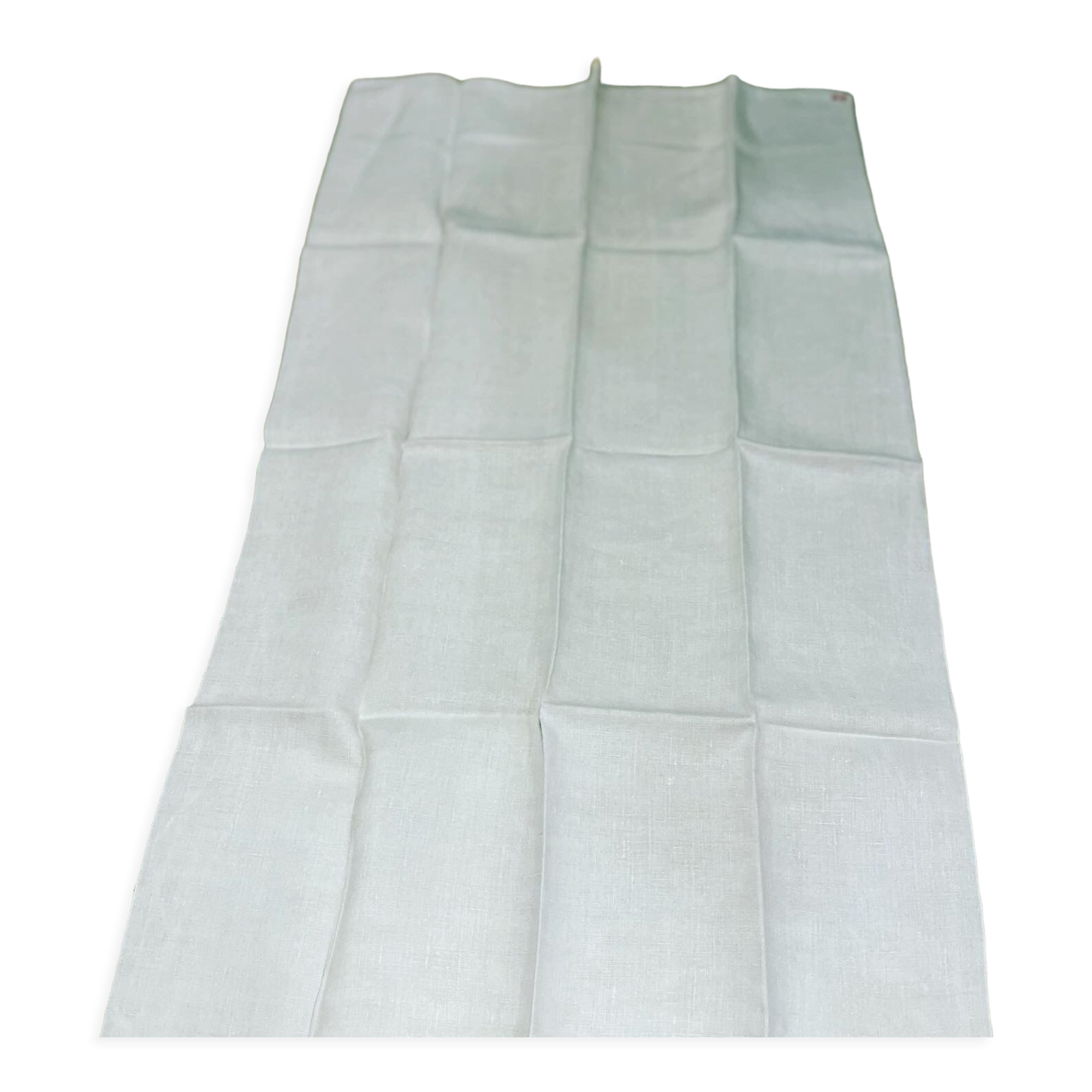 New linen tea towels embroidered AP