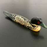 6 knife holders shaped lacquered wood duck