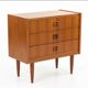 Scandinavian teak chest of drawers from the 1960s.