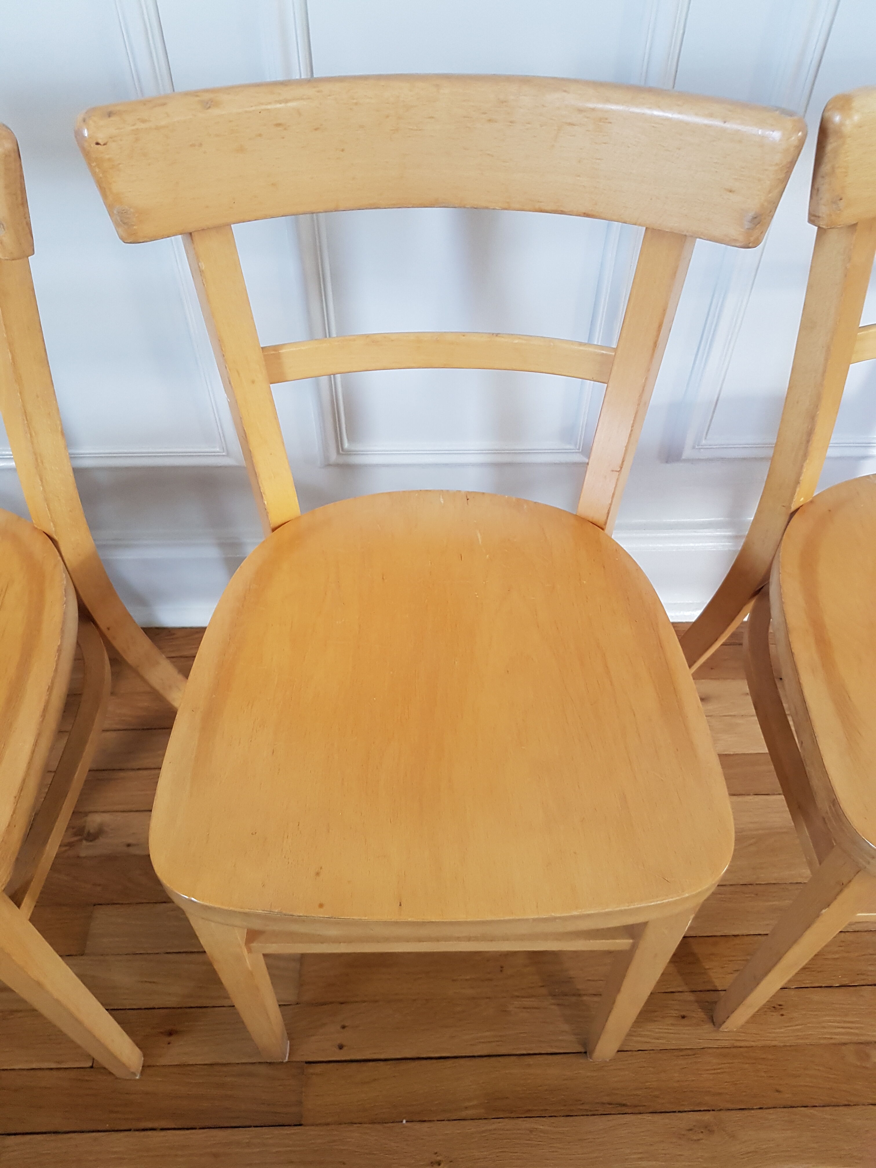 Lot de 4 chaises de bistrot