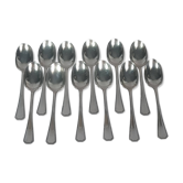 12 cuillères à dessert CHRISTOFLE modèle América métal argenté D175