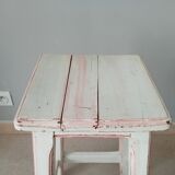 Vintage shabby stool 70s