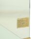 Italian Glass Coffee Table Gallotti & Radice Vintage Design 100cm