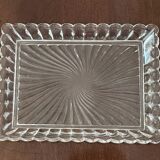 Plateau Baccarat crystal nineteenth century