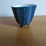 Small tripod cut in ceramic typical of the 50s