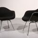 Dining chairs by Charles Eames and Ray Eames Model Dax 1970