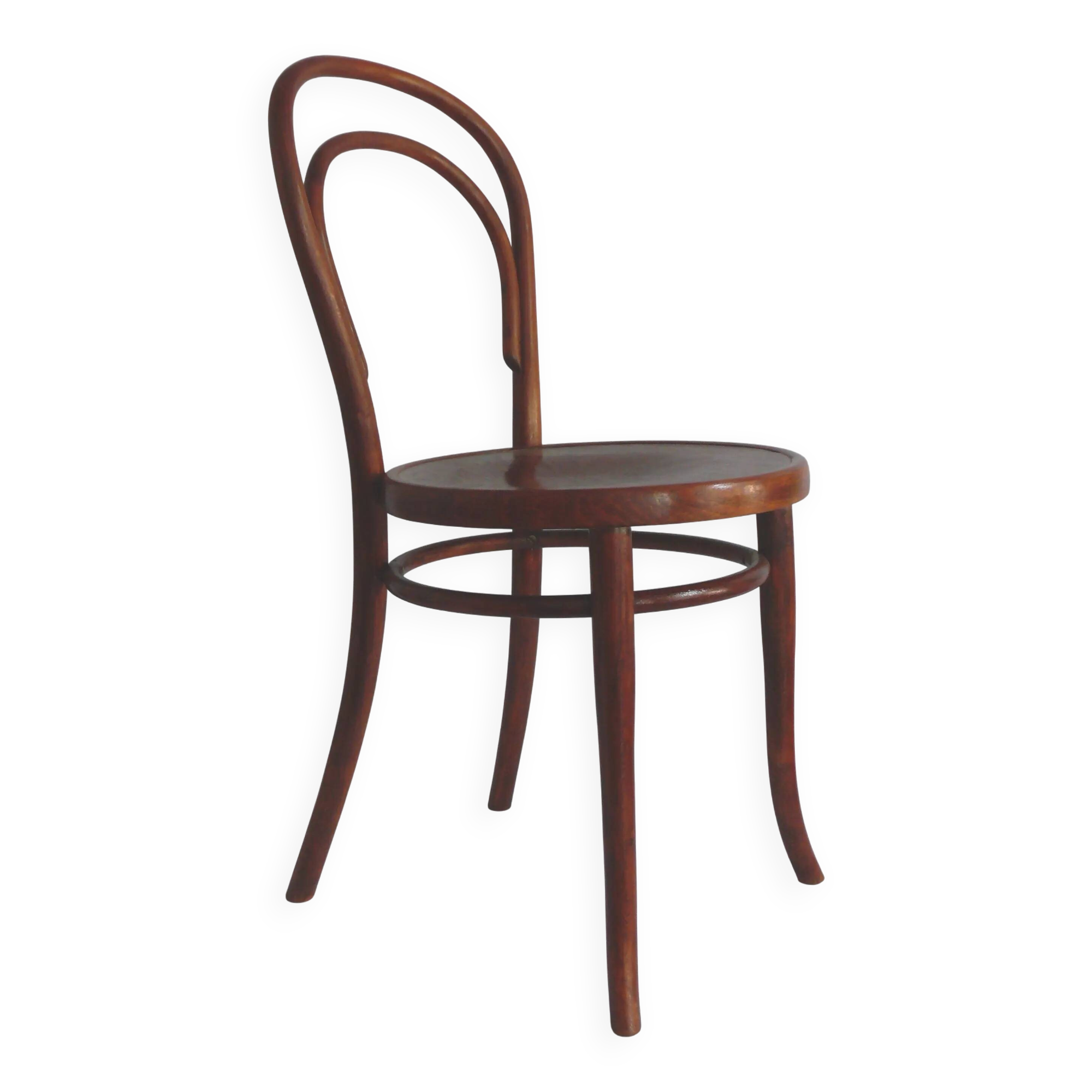 Chaise en bois courbé Thonet antique n° 14, vers 1900