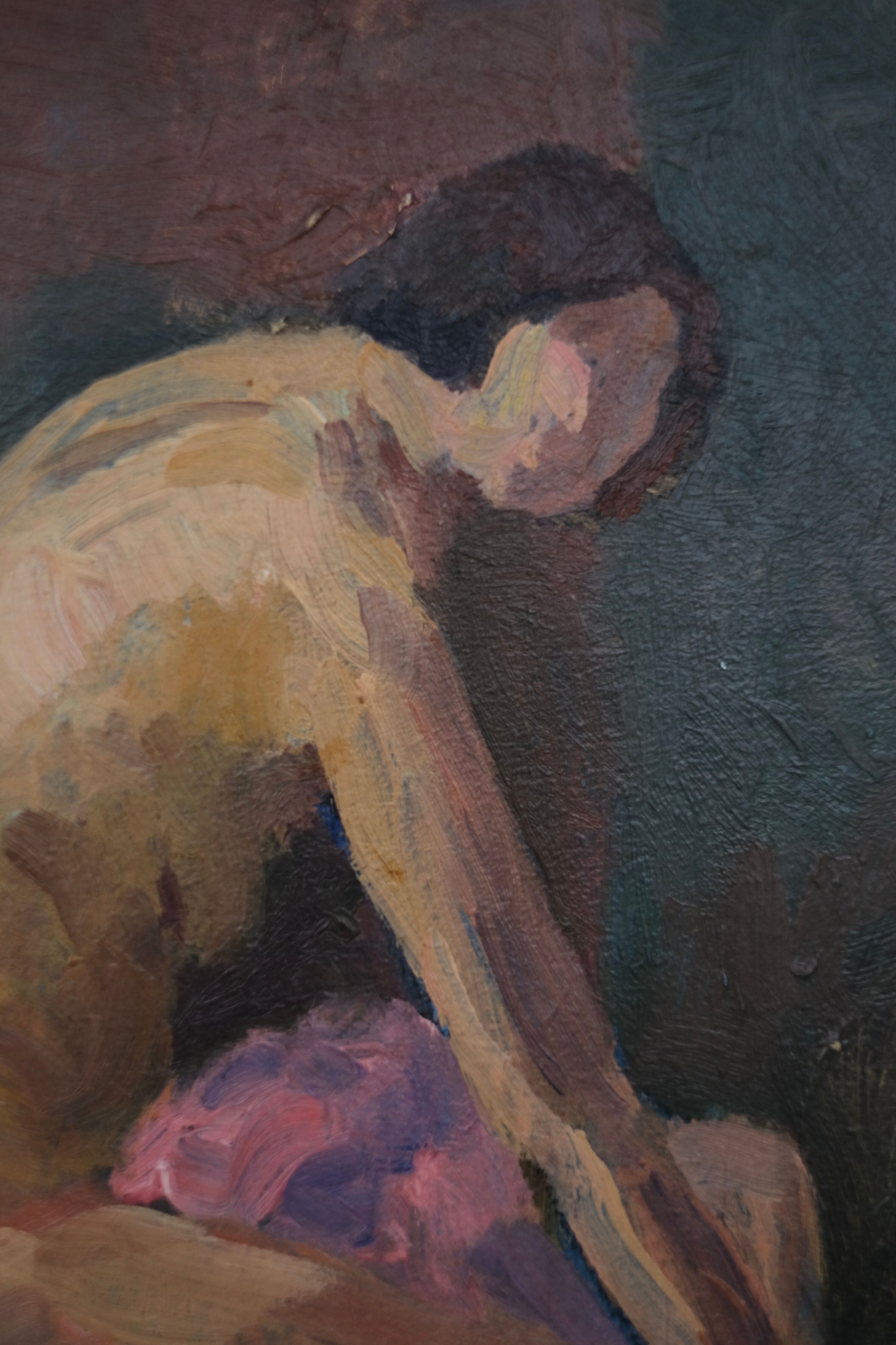 Double-sided female nude painting N°2