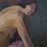 Double-sided female nude painting N°2