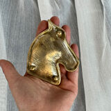 Cheval en laiton