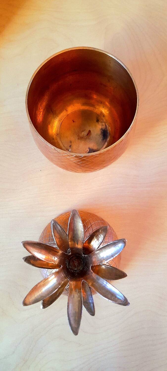 Brass pineapple from the 70s