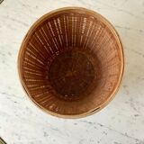 Rattan and wicker pot cover 70s