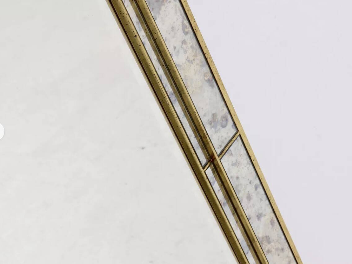 XXL luxury mirror by DeKnudt Belgium 1980