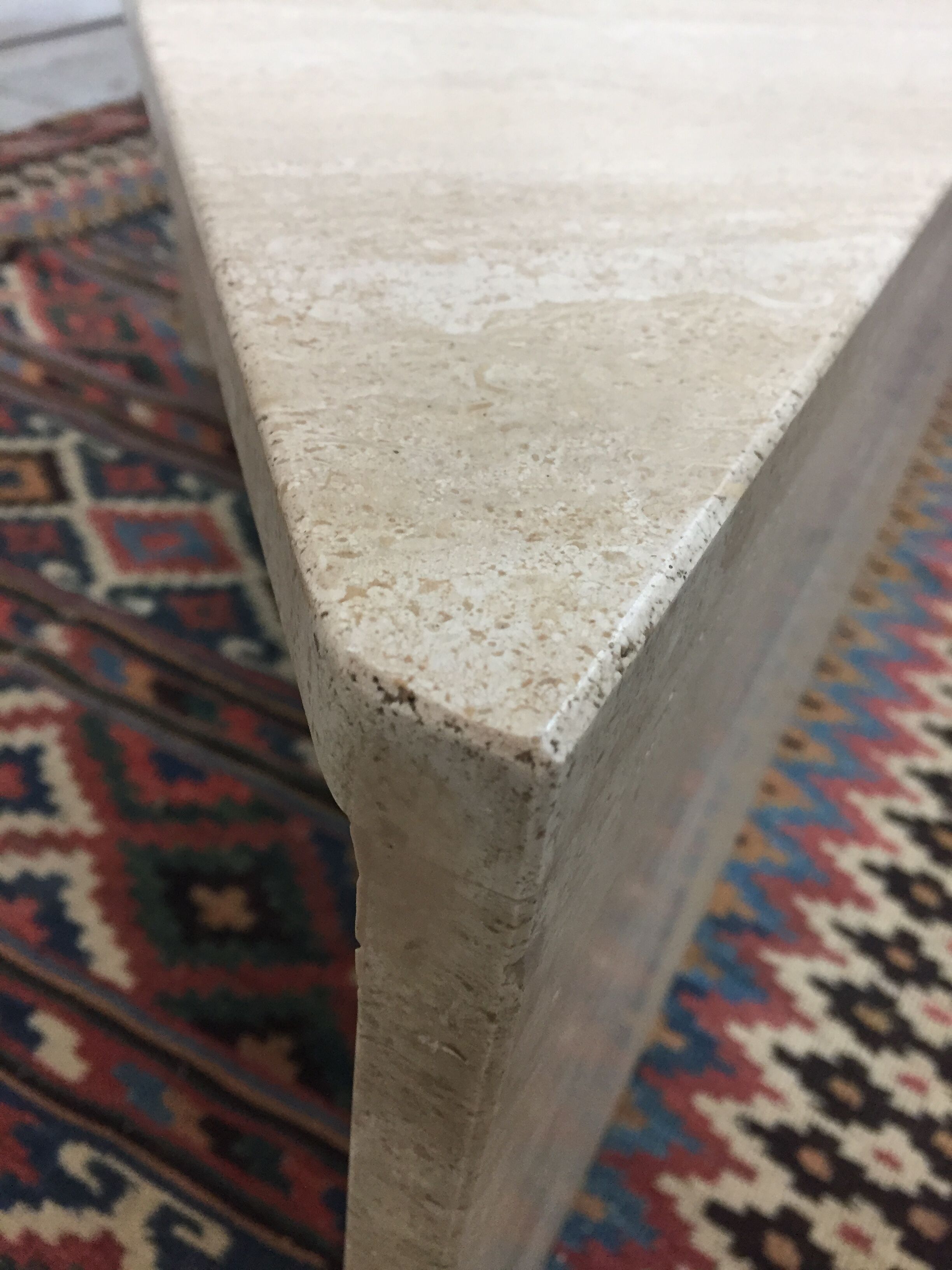 Travertine Table 1980