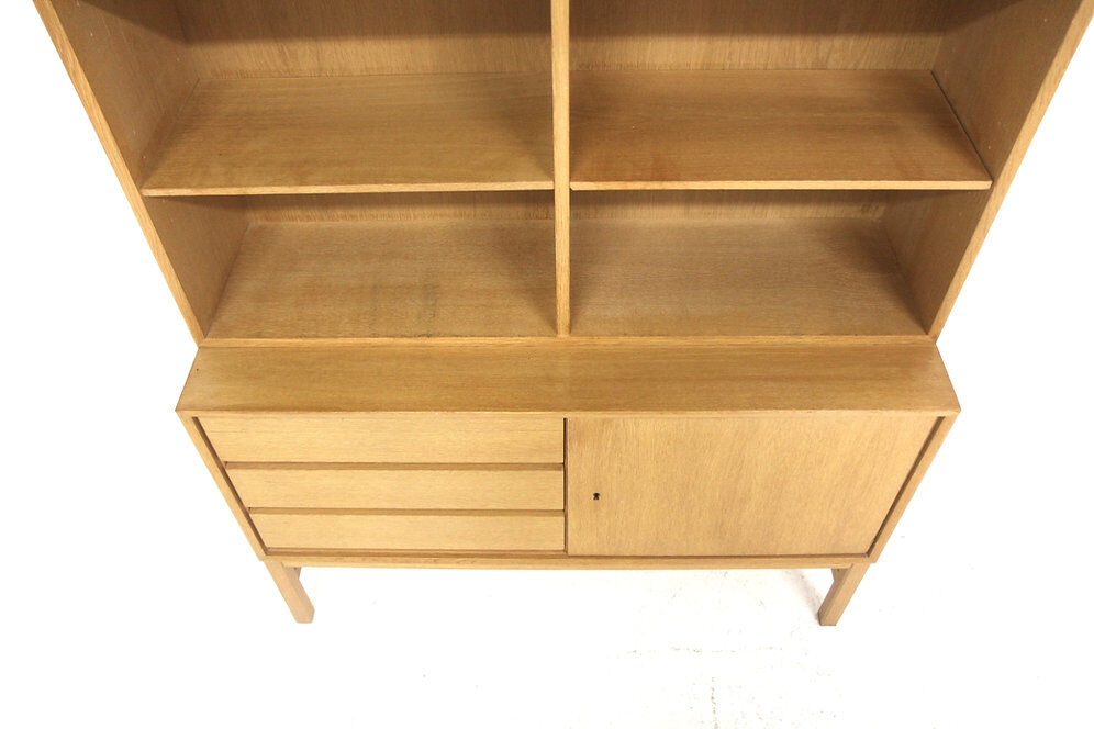 Scandinavian oak library "MTP", Marian Grabinski, IKEA, Sweden