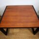 Table basse en bois vintage des années 70