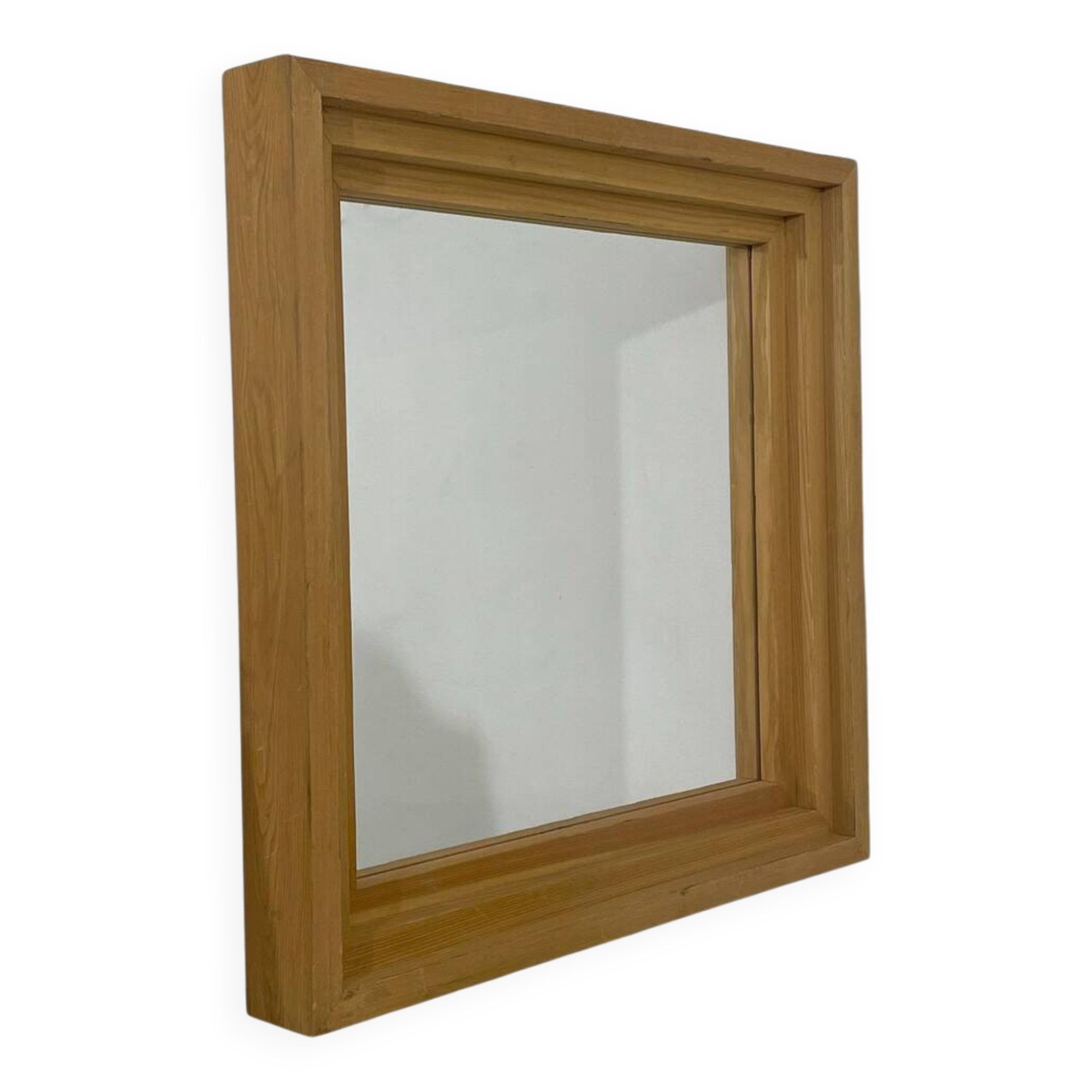 Mid-Century Modern SPC.60 Mirror " Mobili nella Valle" by Mario Ceroli, Poltronova, Italy, 1970