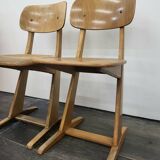 Set of 2 vintage casala chairs