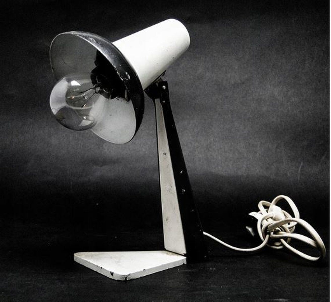Mid-century bedside lamp from Polam, Poland, 1970s