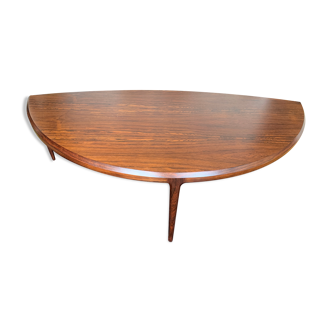 Coffee table johannes Andersen rosewood 1960