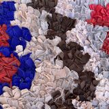 Moroccan carpet Boucherouite colored - 98 x 170 cm
