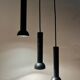 3x Lyfa lamp Denmark vintage spot lightning black postmodern midcentury 70s