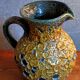 Vintage ceramic pitcher Fat Lava foams glaciers LE CYCLOPE, Annecy