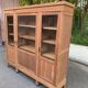 Large Art Deco Display Library stripped in solid mahogany 1930 200cm