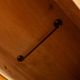 Classic Biedermeier wardrobe made of solid oak around 1840