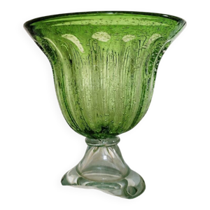 Grande coupe en verre